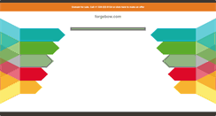 Desktop Screenshot of forgebow.com